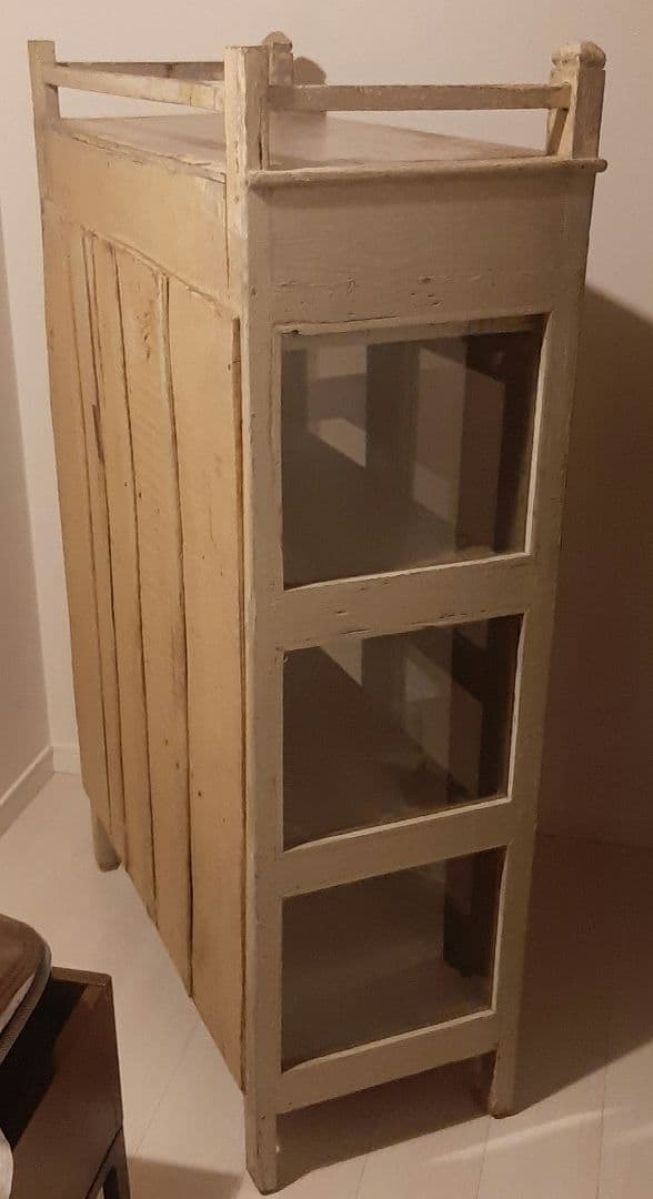 B-COMPANY　アンティークガラスキャビネット