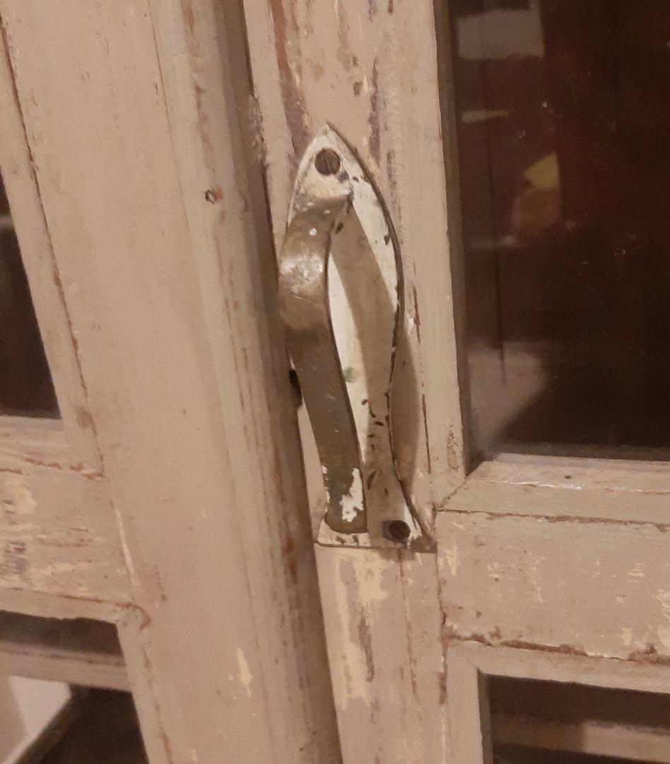 B-COMPANY　アンティークガラスキャビネット