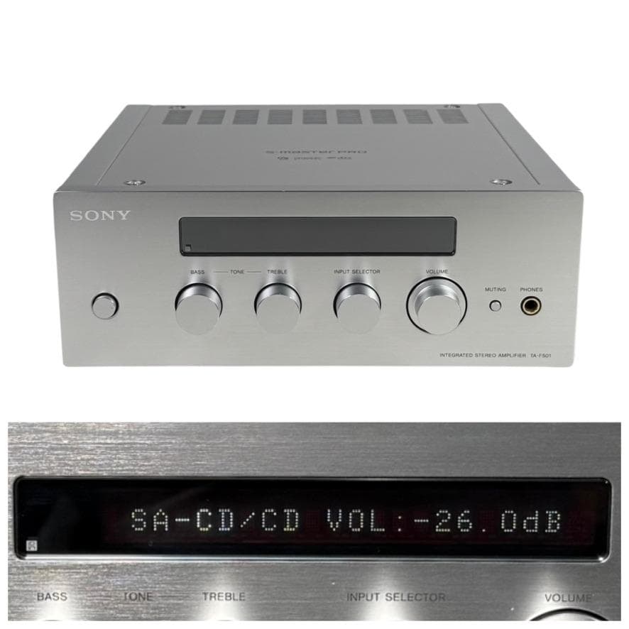 優良美品・ソニー SONY プリメインアンプ TA-F501