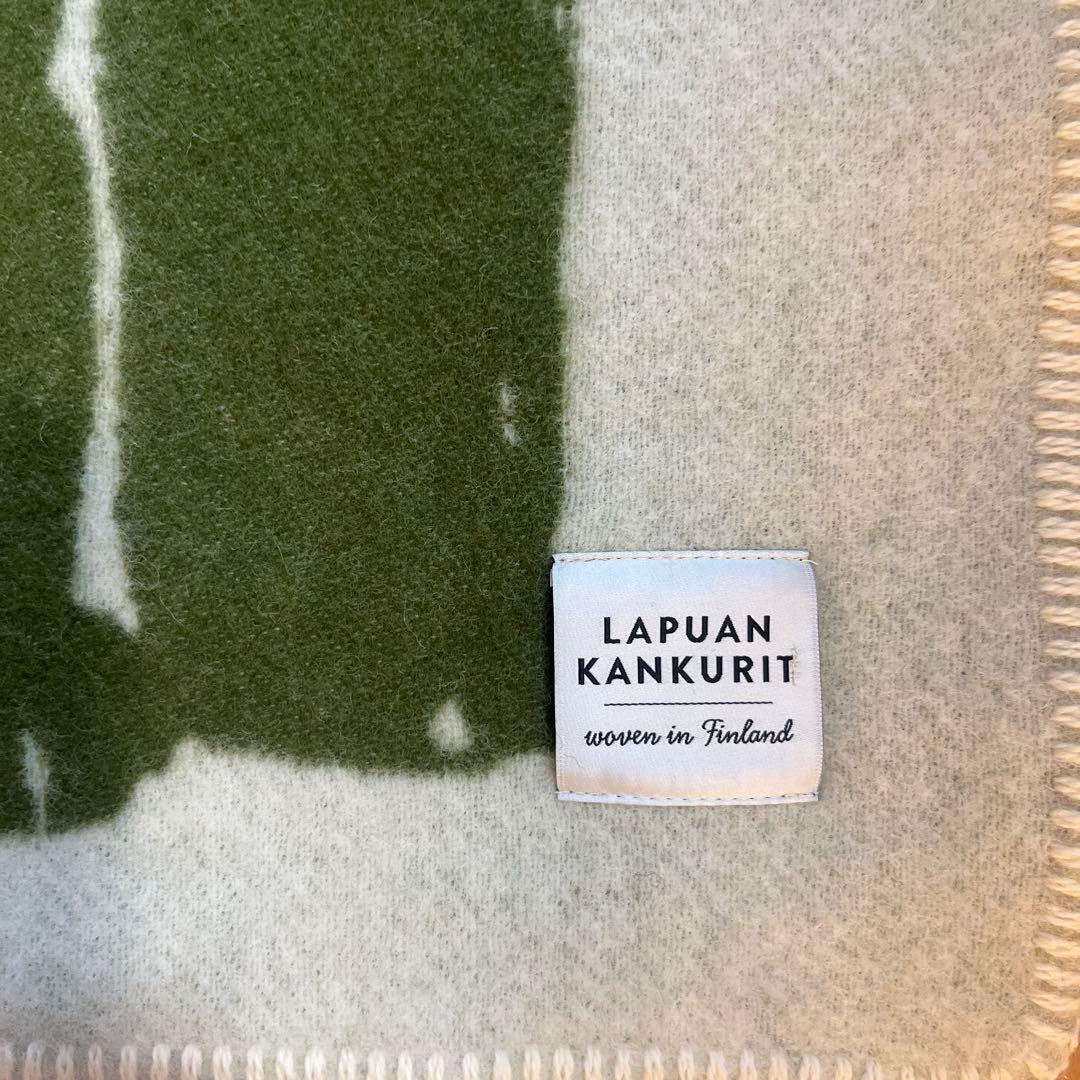 LAPUAN KANKURIT ウールブランケット　90✖️130 犬柄