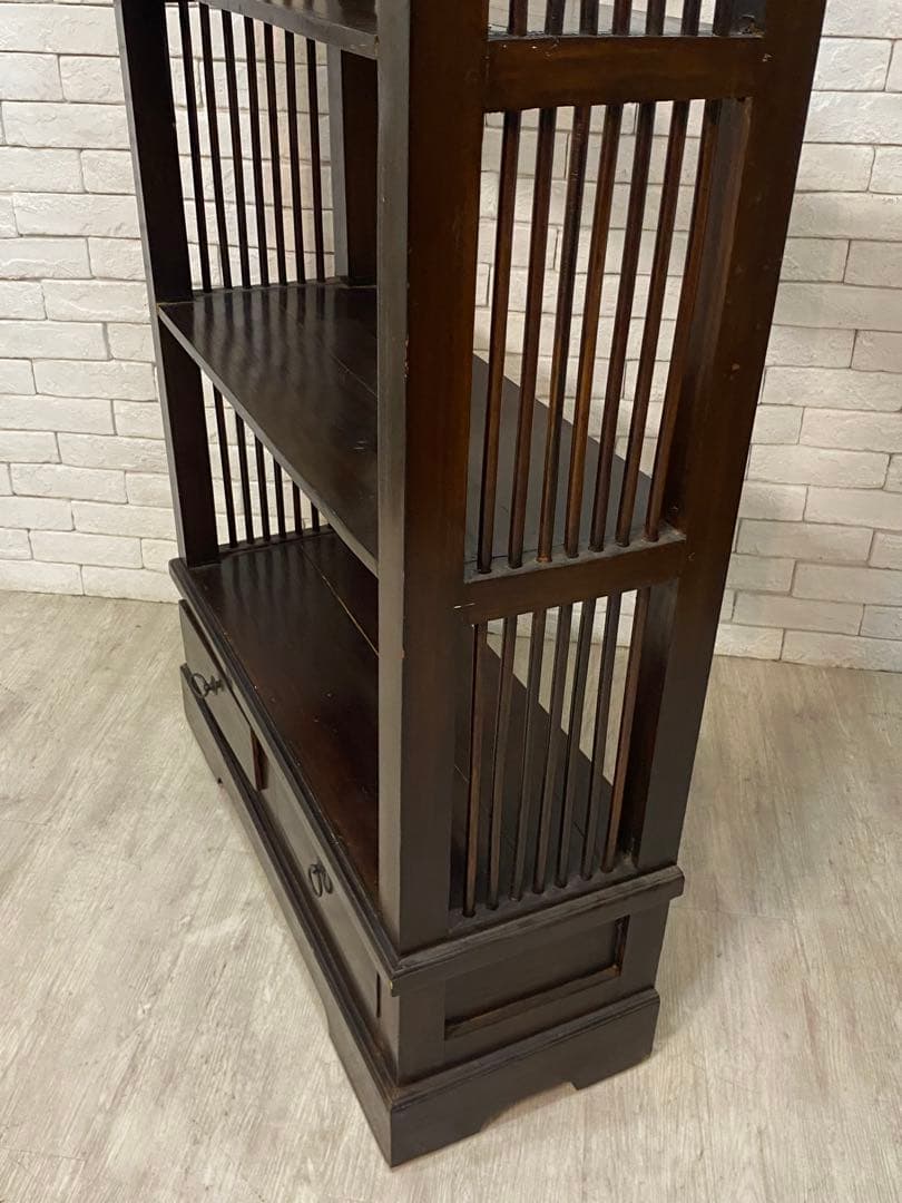 【rus】定価8万円　木製ラック　小道具　棚　アンティーク　古物