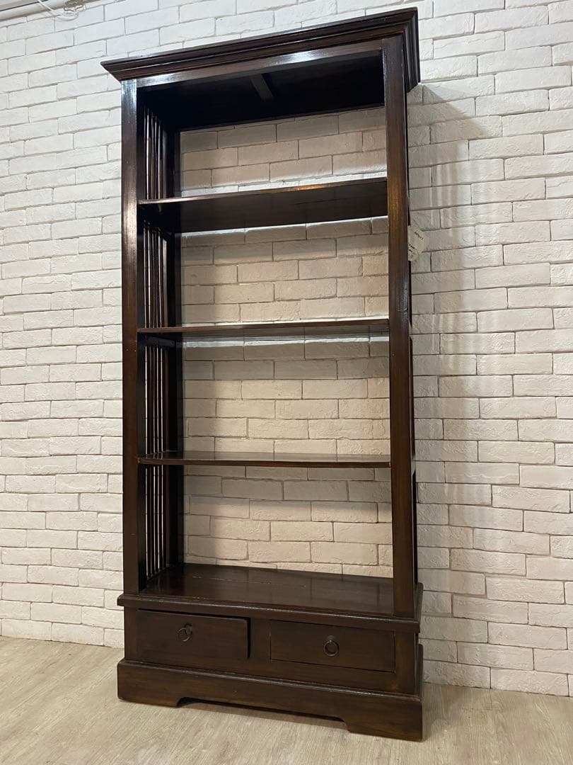 【rus】定価8万円　木製ラック　小道具　棚　アンティーク　古物