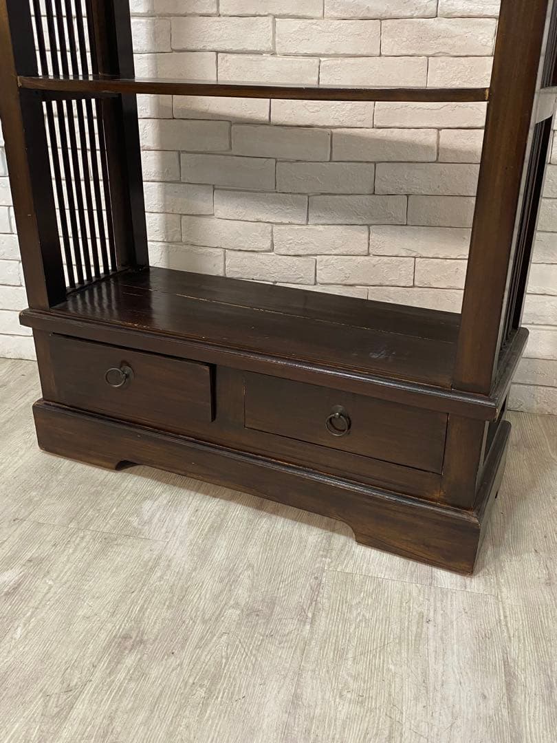 【rus】定価8万円　木製ラック　小道具　棚　アンティーク　古物