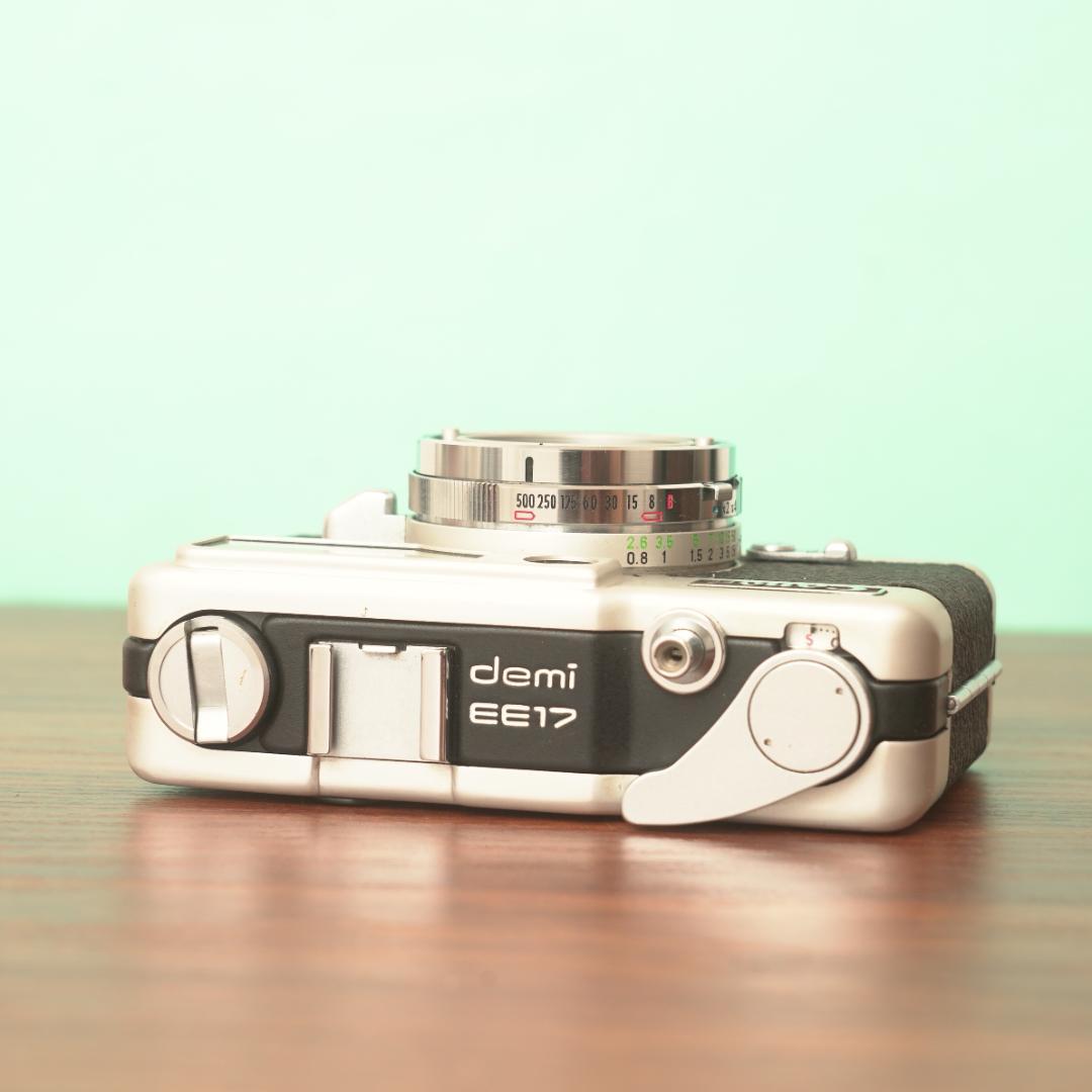 完動品◎Canon demi EE17 コンパクト フィルムカメラ 750