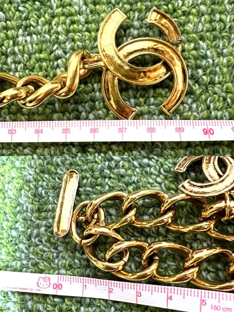 【美品✨】シャネル★チェーンベルト★ゴールド★ココマーク
