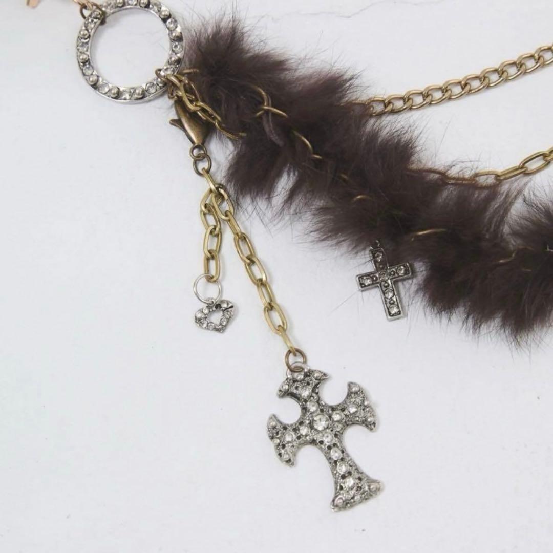 新品 2本セット d.i.a. ダイヤ Y2K ムーンバックルベルト レオパード