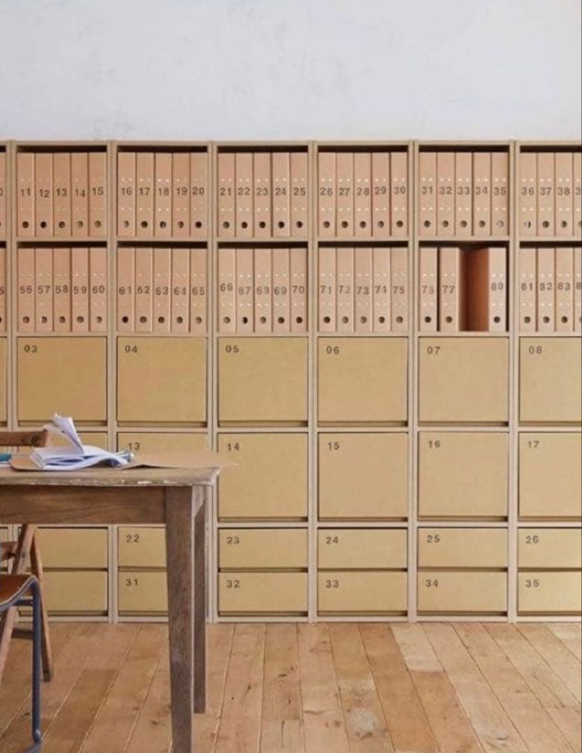 無印良品　パルプボードボックス5段　1セット　廃盤品