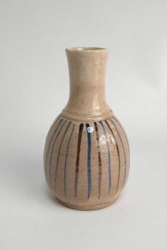 絵瀬戸　徳利　麦藁手