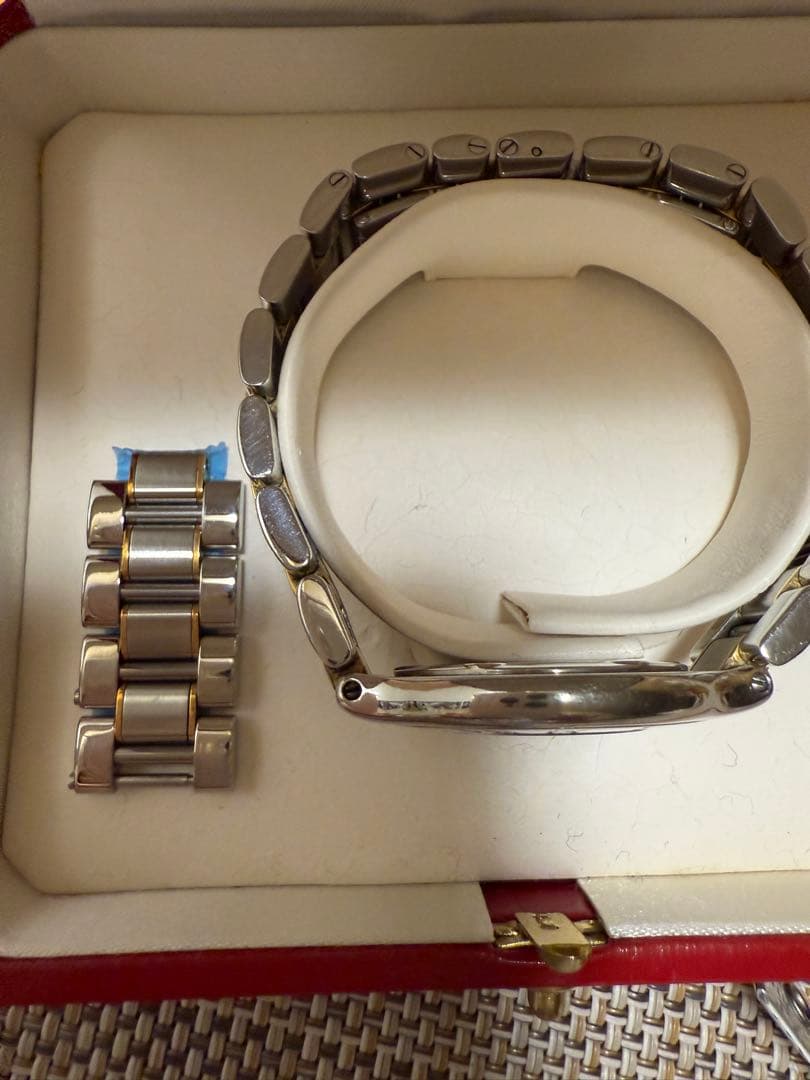 Cartier カルティエ マスト21 W10074R6 シルバー/ゴールド