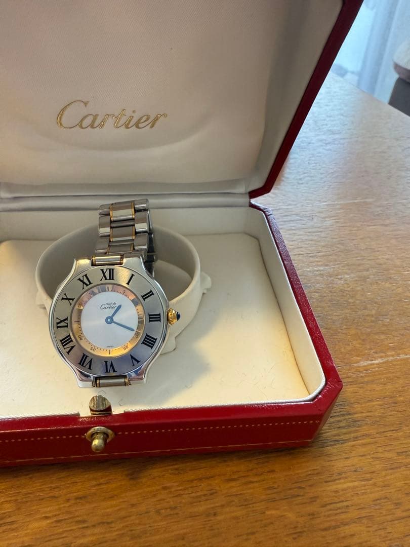 Cartier カルティエ マスト21 W10074R6 シルバー/ゴールド