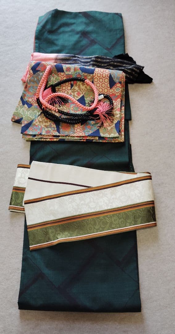 着物セット（青・白・ピンク）