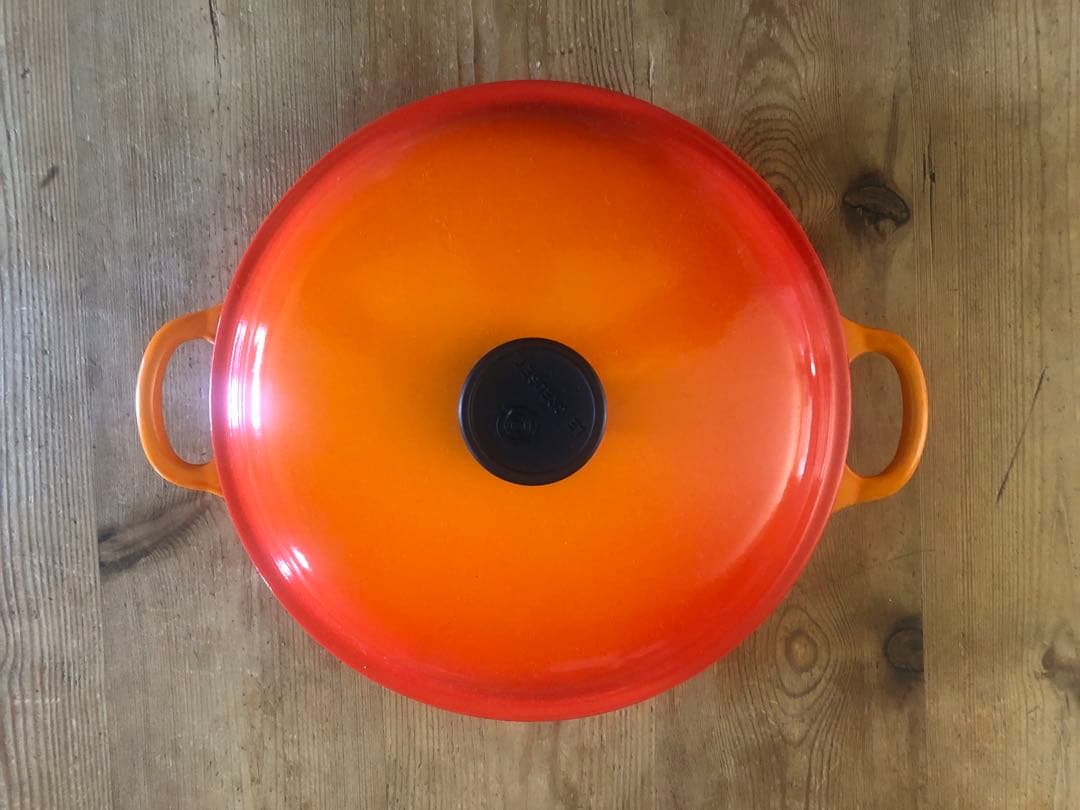 ル・クルーゼ　キャセロール 26センチ　オレンジ