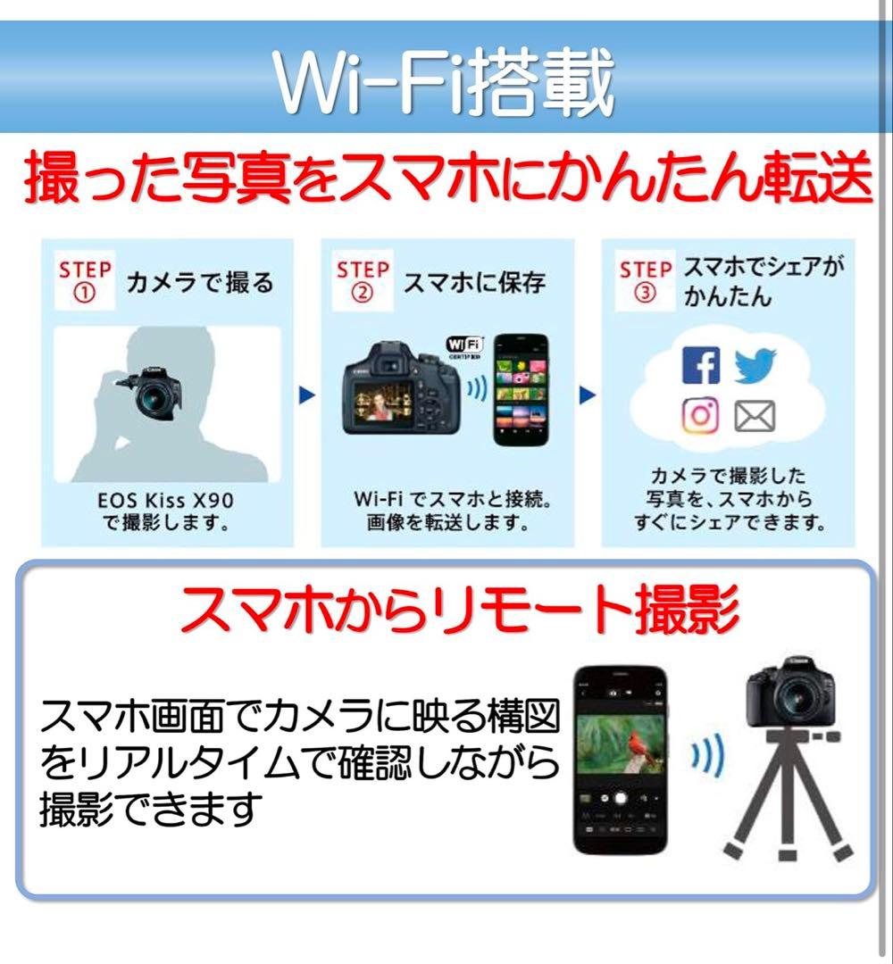 Canon EOS Kiss X90 デジタル一眼レフカメラ