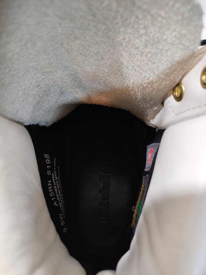 Timberland ティンバーランド プレミアムブーツ ホワイトヌバック