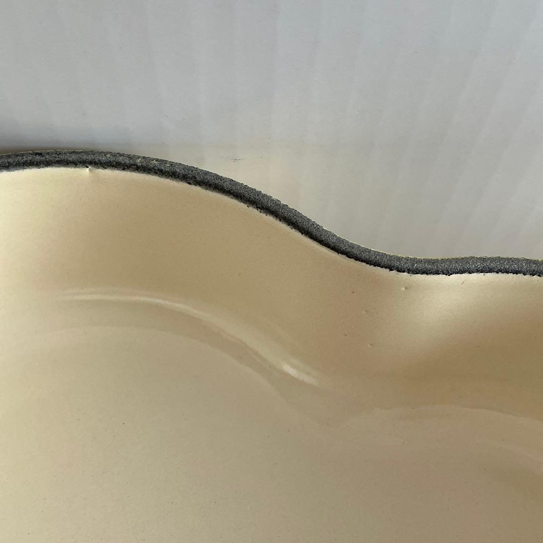 ルクルーゼ　　ダムール　ディッシュ 20cm ミモザ