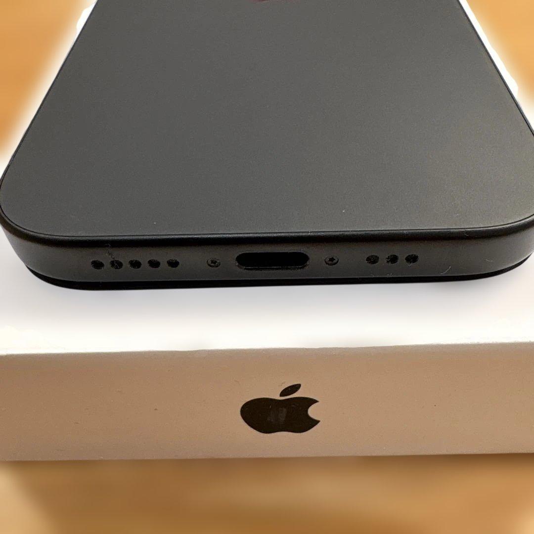 【美品】iPhone15 128GB ブラック SIMフリー バッテリー91%