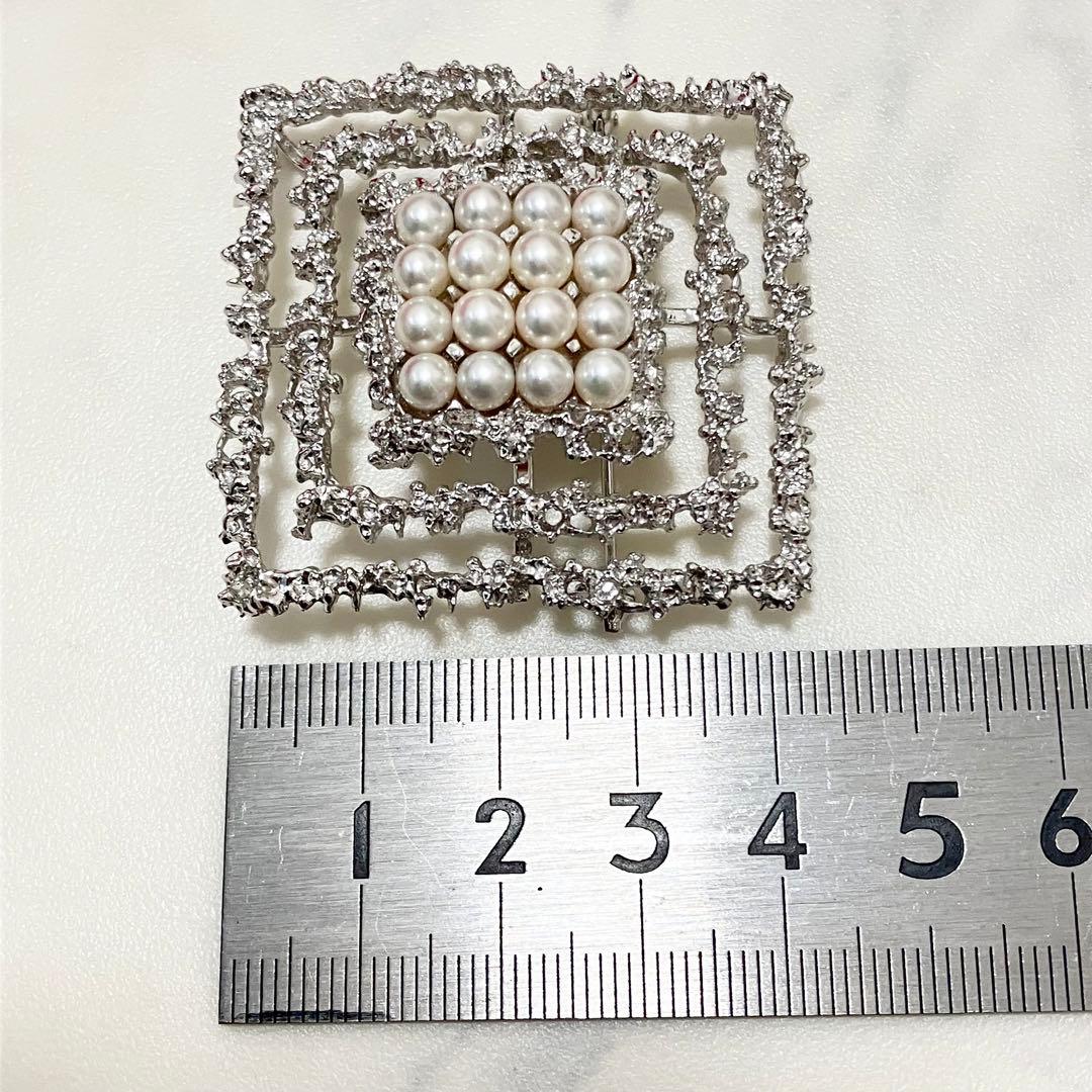 TASAKI✨田崎真珠　パールブローチ　12粒　ベビーパール