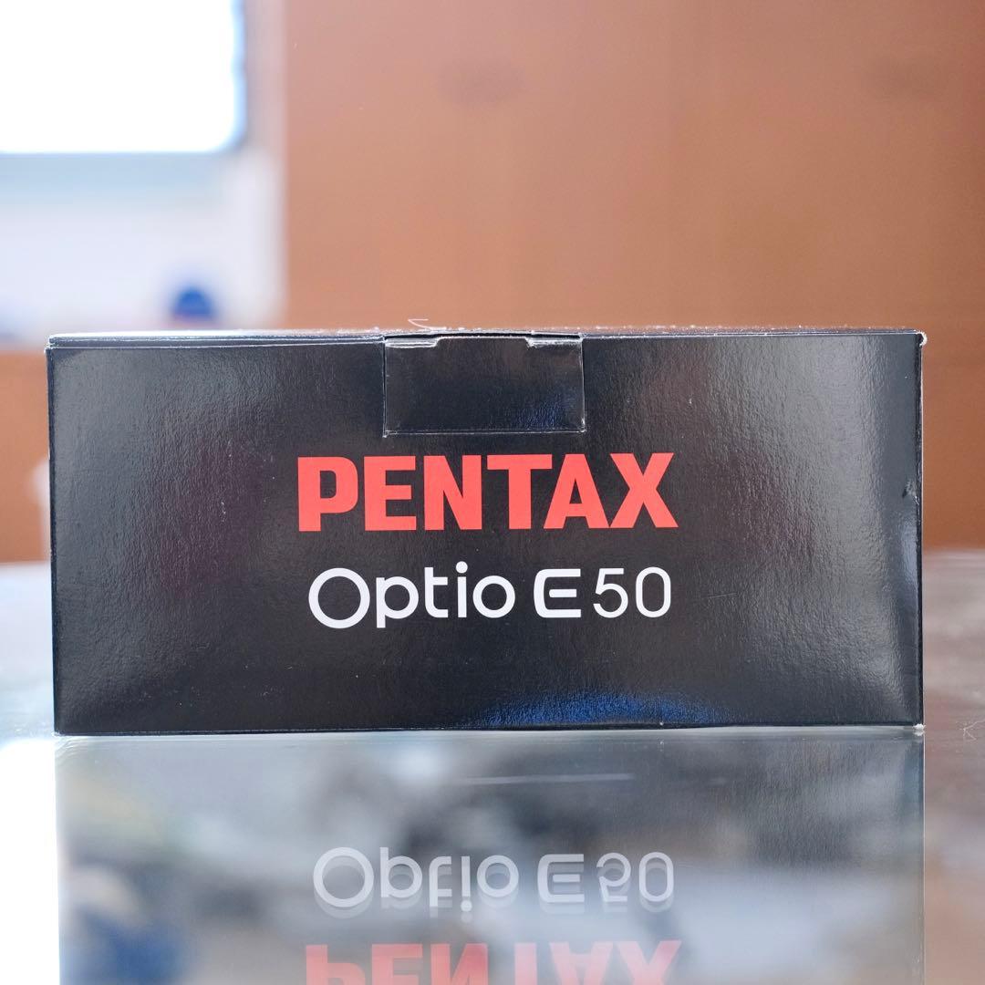 新品未使用 名機 CCD 平成レトロ コンデジ PENTAX Optio E50