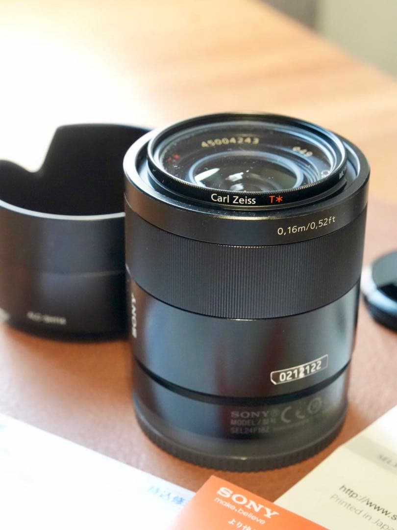 T*e様 神レンズ！SONY SonnarT＊E24mm F1.8ZA SEL2