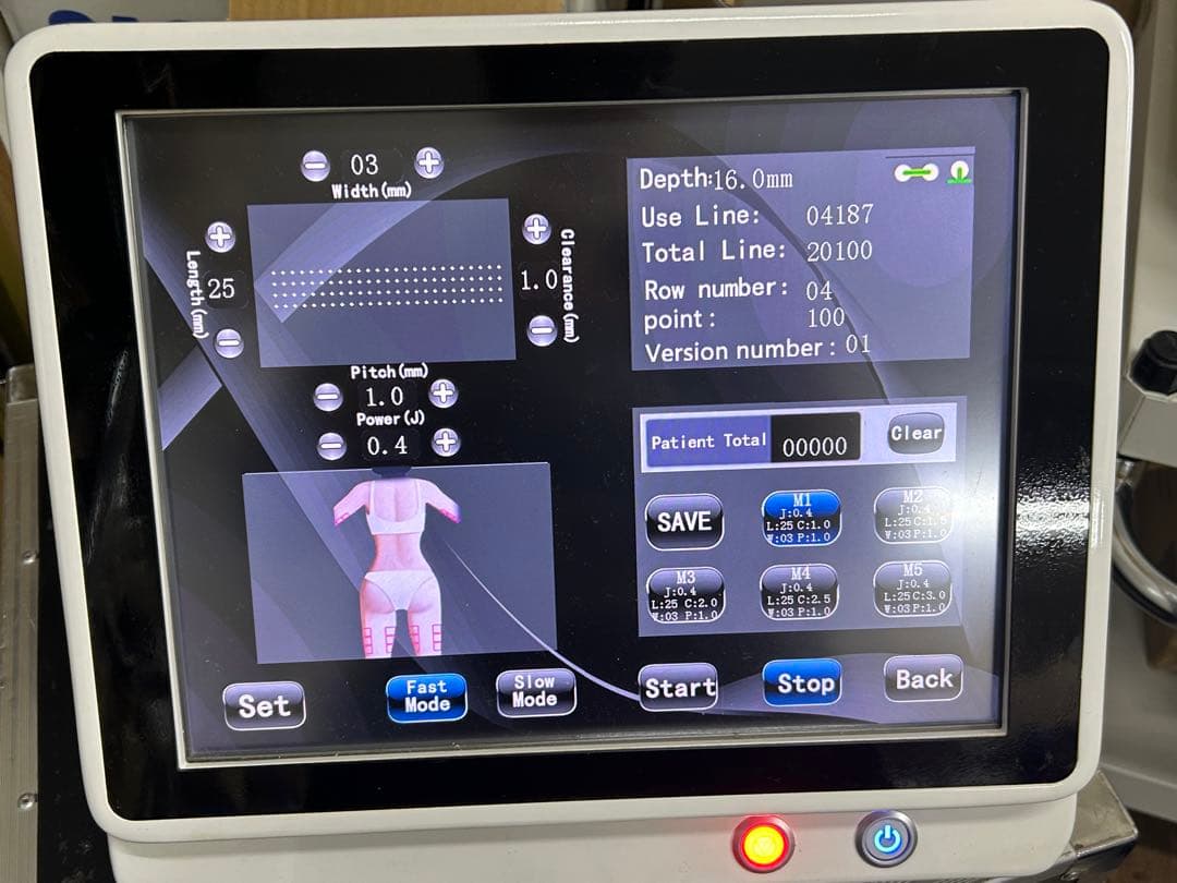 超高密度超音波　美容機器フェイス&ボディ