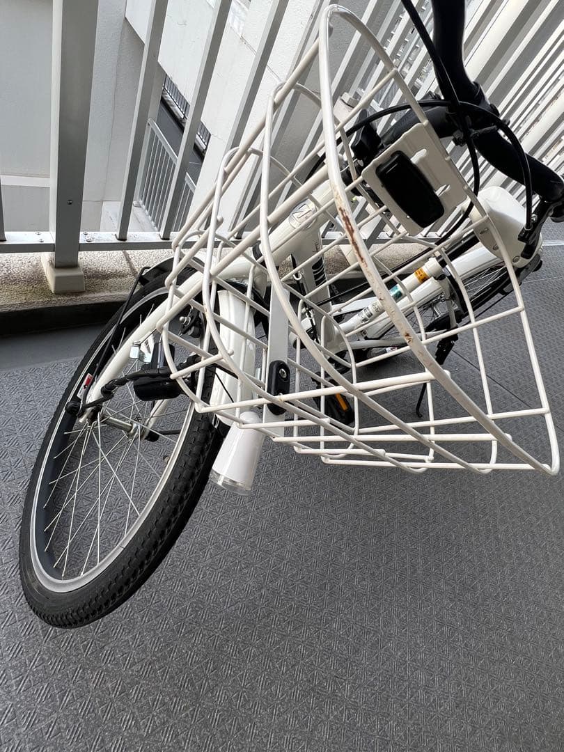 【6/10までに受け渡し希望】ブリヂストンビッケ22インチホワイト・白bikke