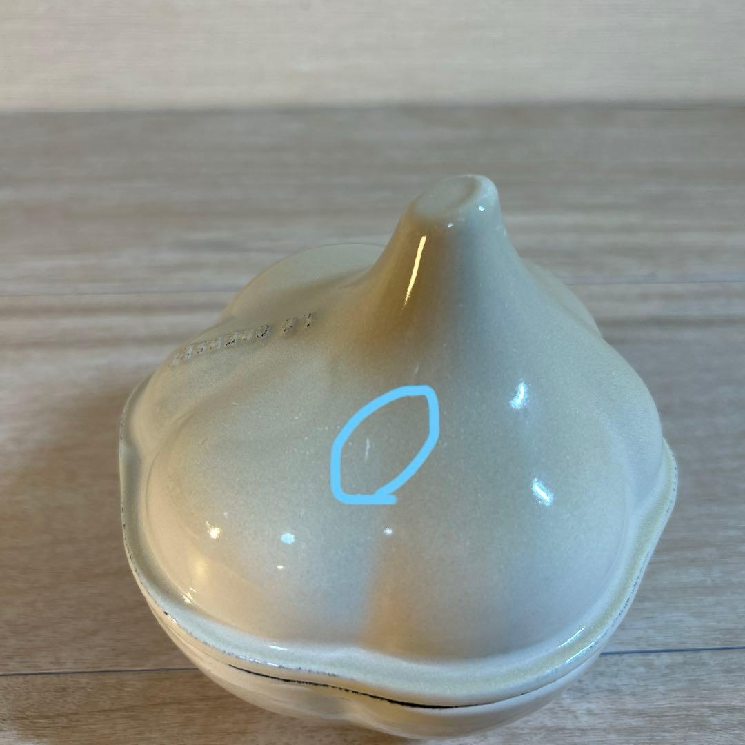 ルクルーゼ　ミニ・ガーリック・ココット　ホーロー　鍋　小鍋　鋳物　11cm