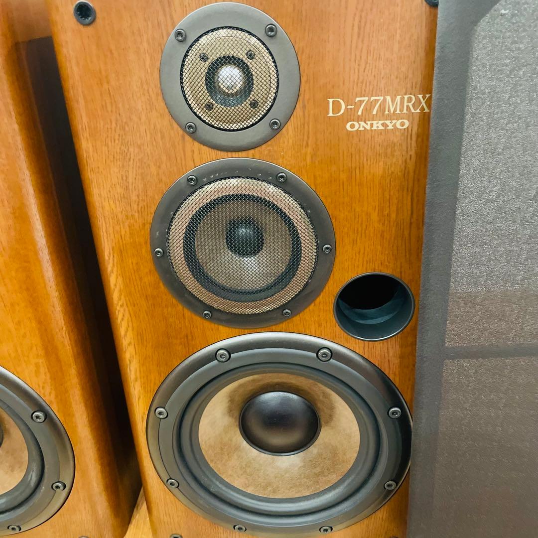 ② ONKYO ロングセラー 大型3wayスピーカー D-77MRX (L)