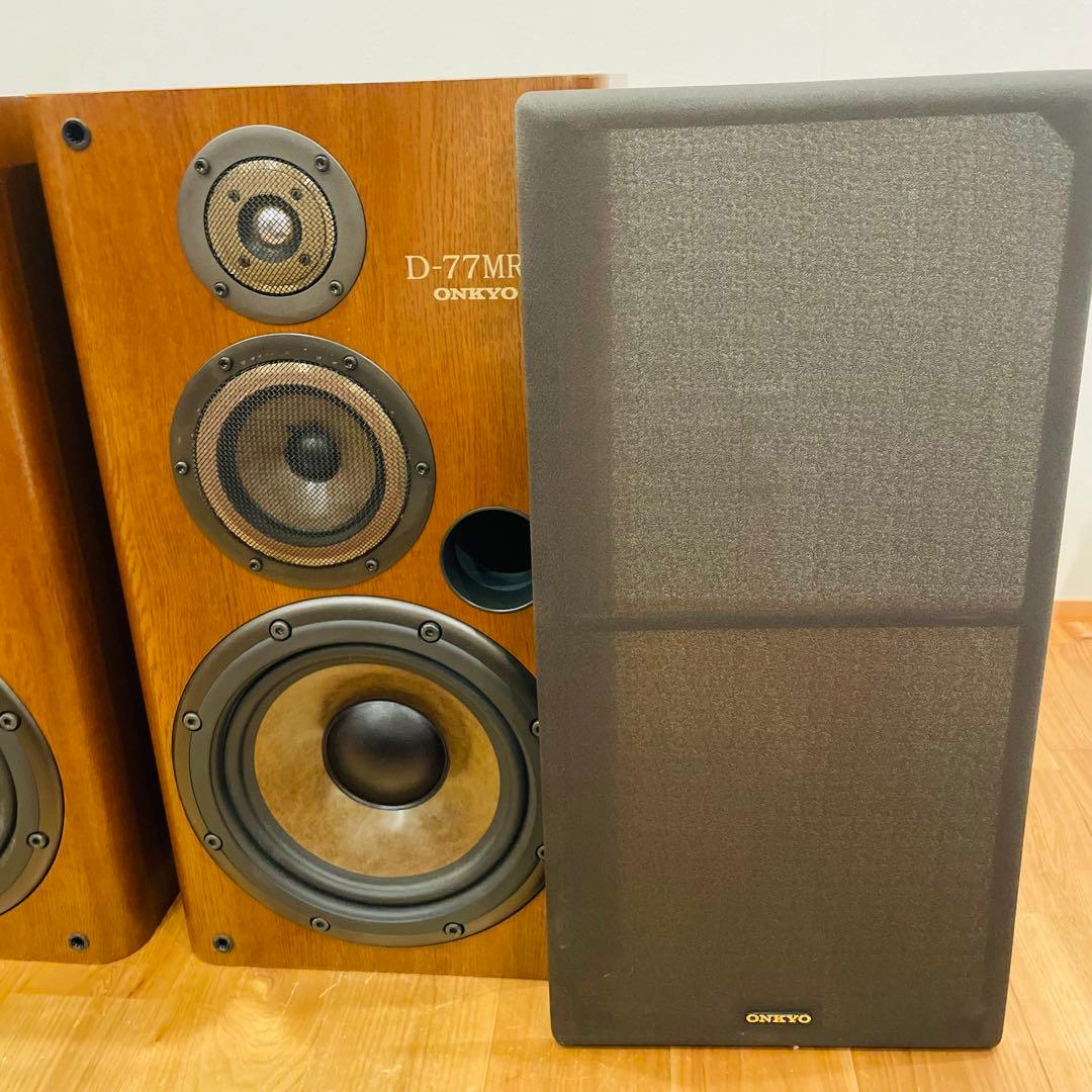 ② ONKYO ロングセラー 大型3wayスピーカー D-77MRX (L)