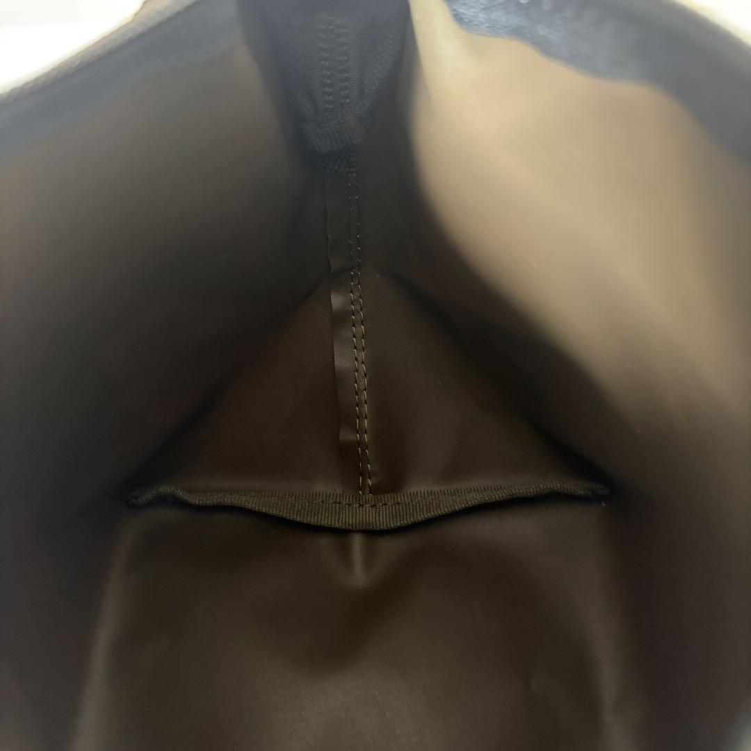 【美品】エルベシャプリエ　2885W コーデュラナイロン舟型ショルダーSカモフラ