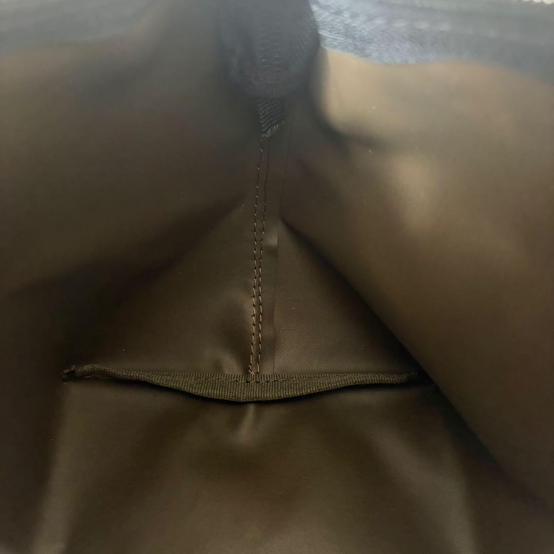 【美品】エルベシャプリエ　2885W コーデュラナイロン舟型ショルダーSカモフラ