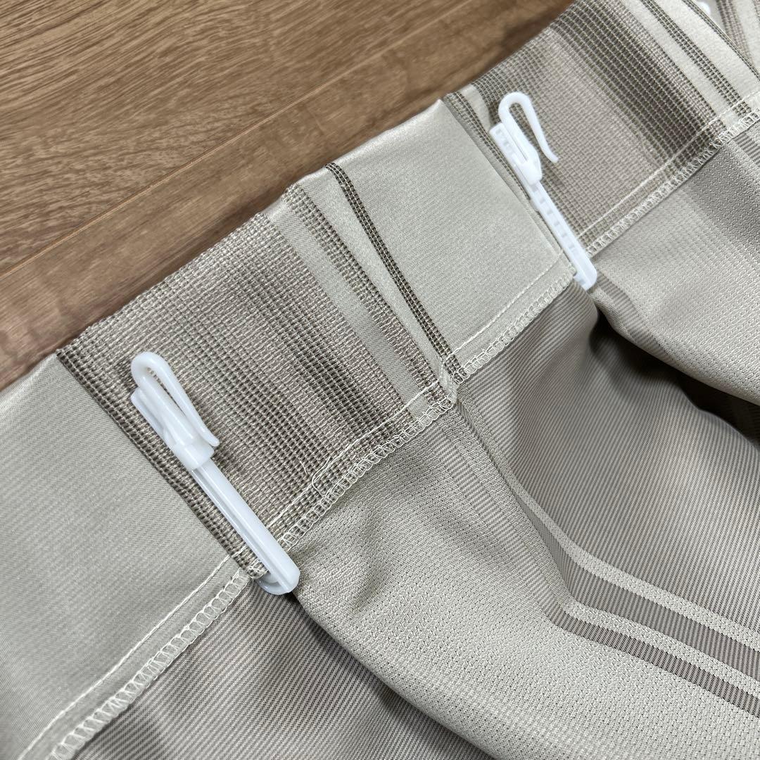 オーダーカーテン　2枚セット　ドレープ厚地　新品未使用