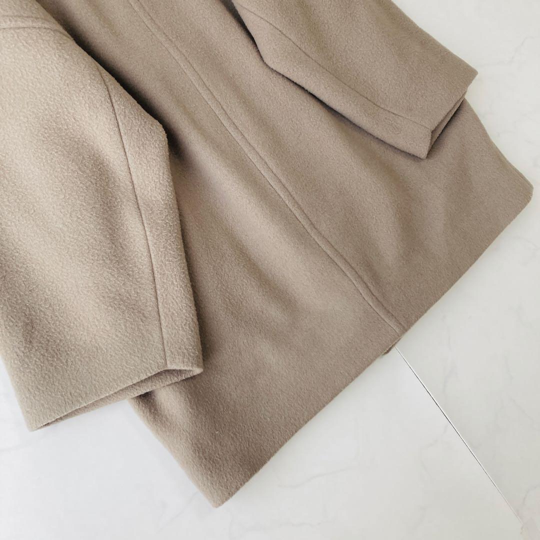 23AW✨ヴェルメイユパーイエナ　フードコートオーバーサイズ　モカベージュ