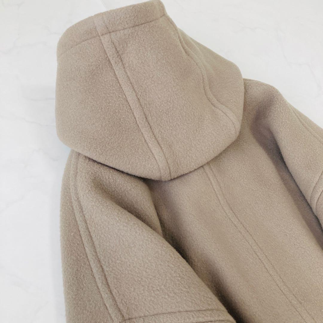 23AW✨ヴェルメイユパーイエナ　フードコートオーバーサイズ　モカベージュ