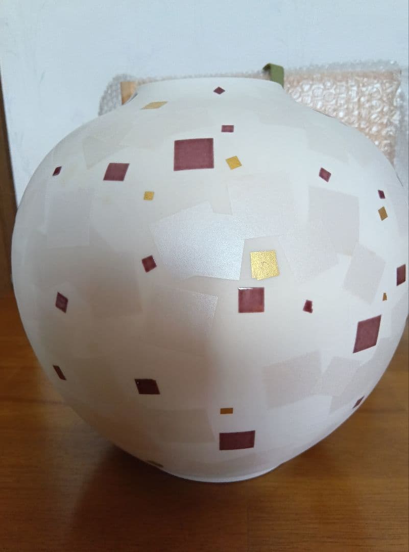 寺本守作　花器　真珠光彩