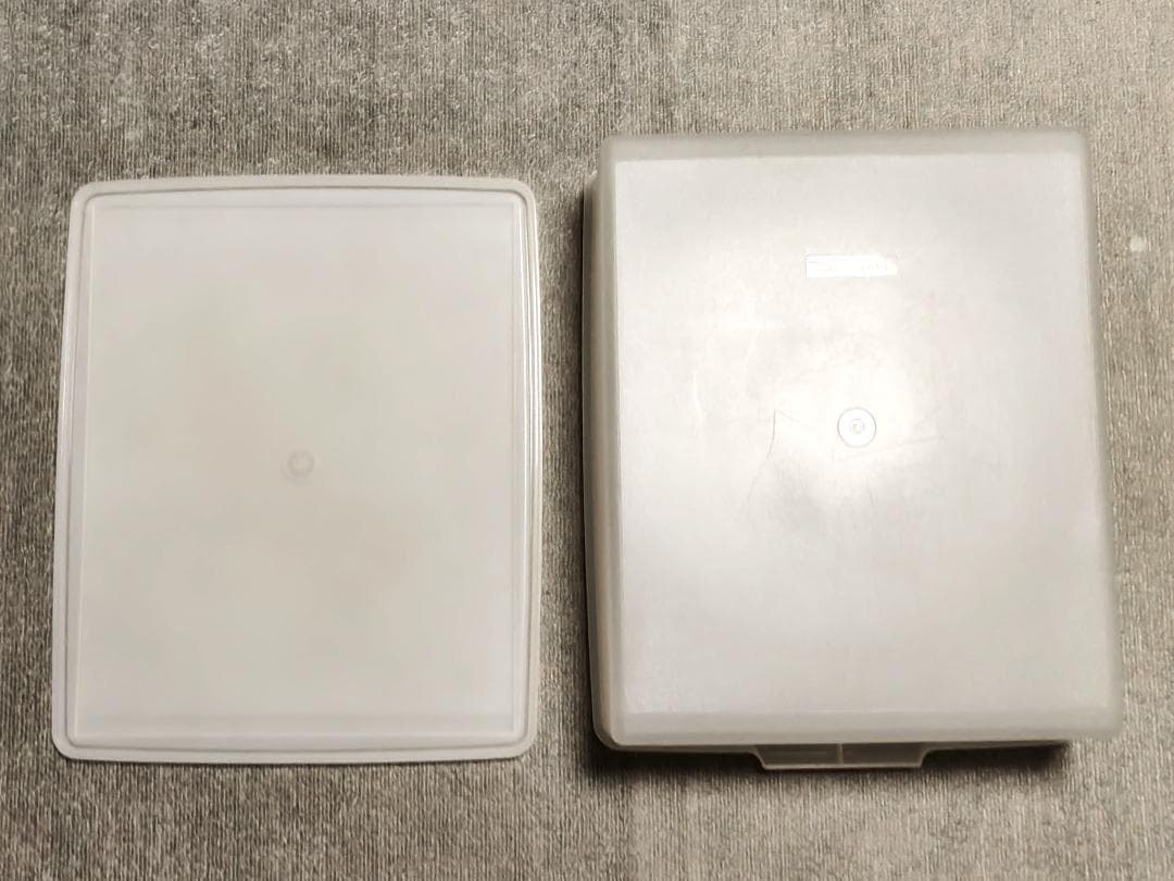 4点セット タッパーウェア スーパーケース クリア 衣装ケース