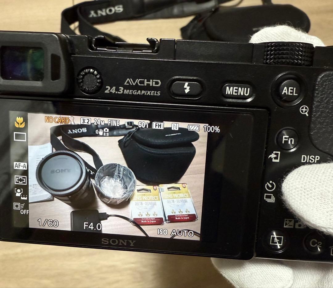 SONY α6000 ミラーレス一眼カメラ 本体