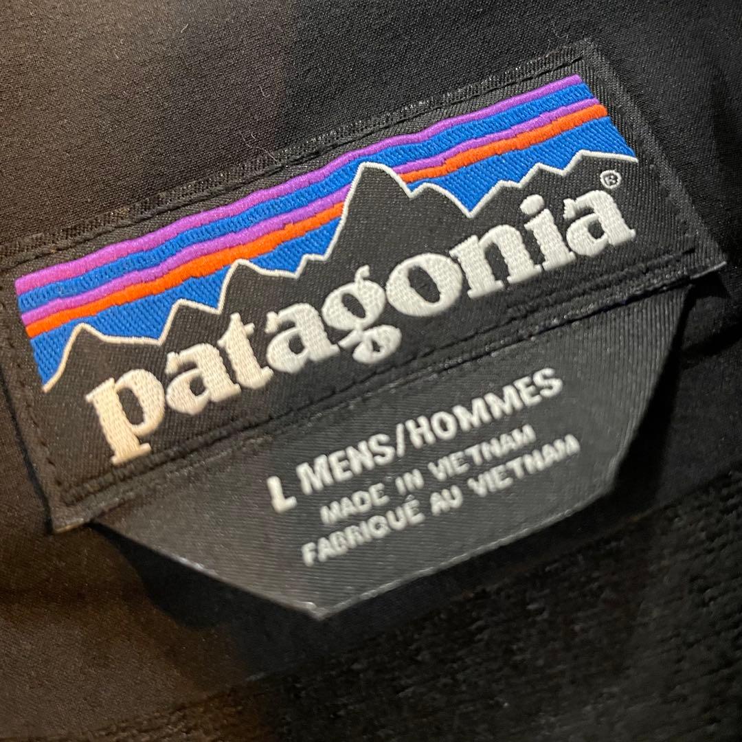 【一点物】patagonia パタゴニア　ソフトシェルジャケット　黒　L