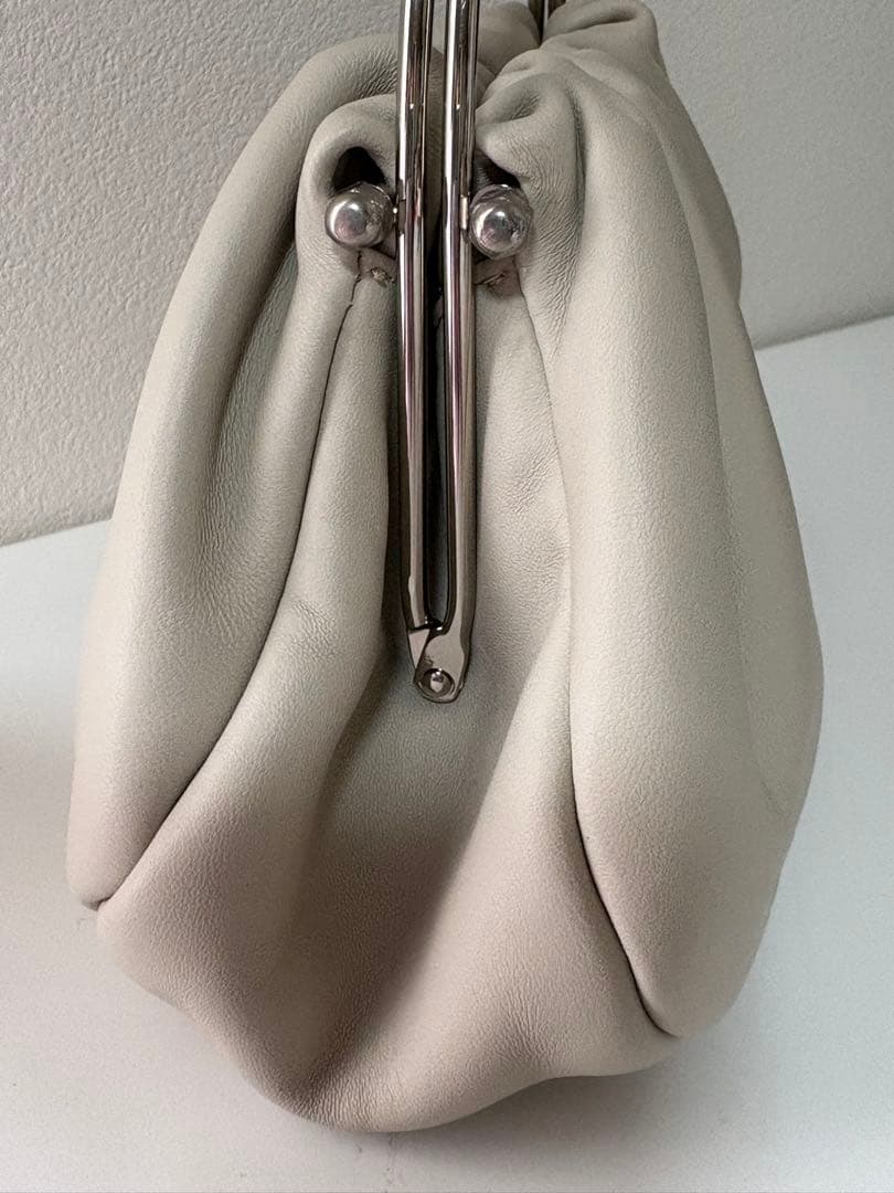 ♪傳濱野 HAMANO 2way がま口 ハンドバッグ ショルダーバック♪