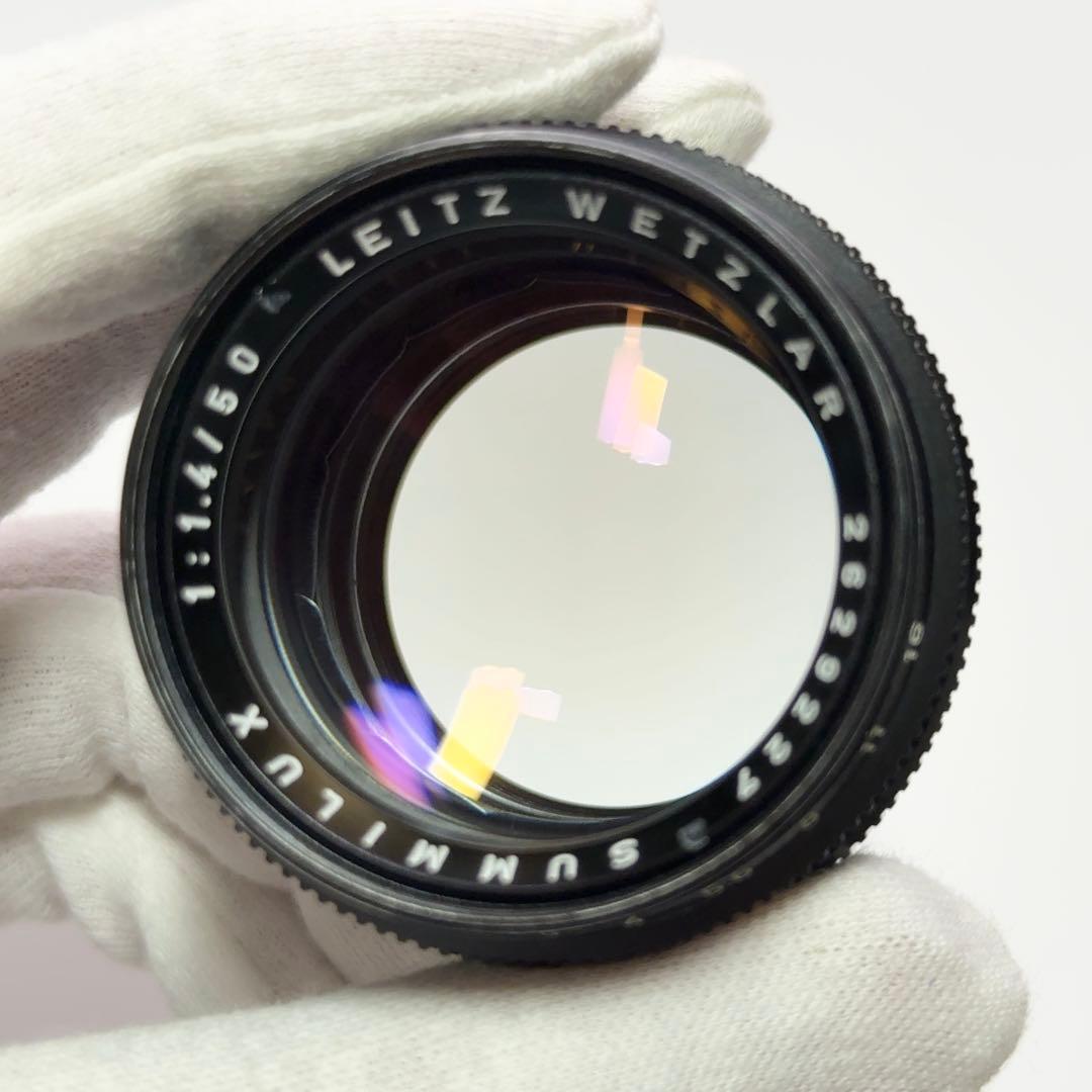 ライカ｜ズミルックス M50mm/F1.4（2nd）後期型 ブラッククローム