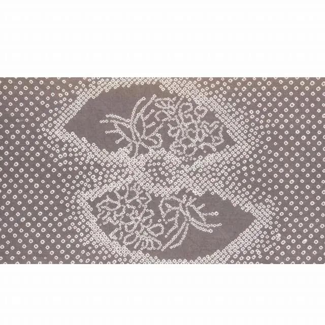 新品特撰西陣伝統工芸老舗津村織物☆絞り美術品　「お洒落専科」紬地織長尺袋帯