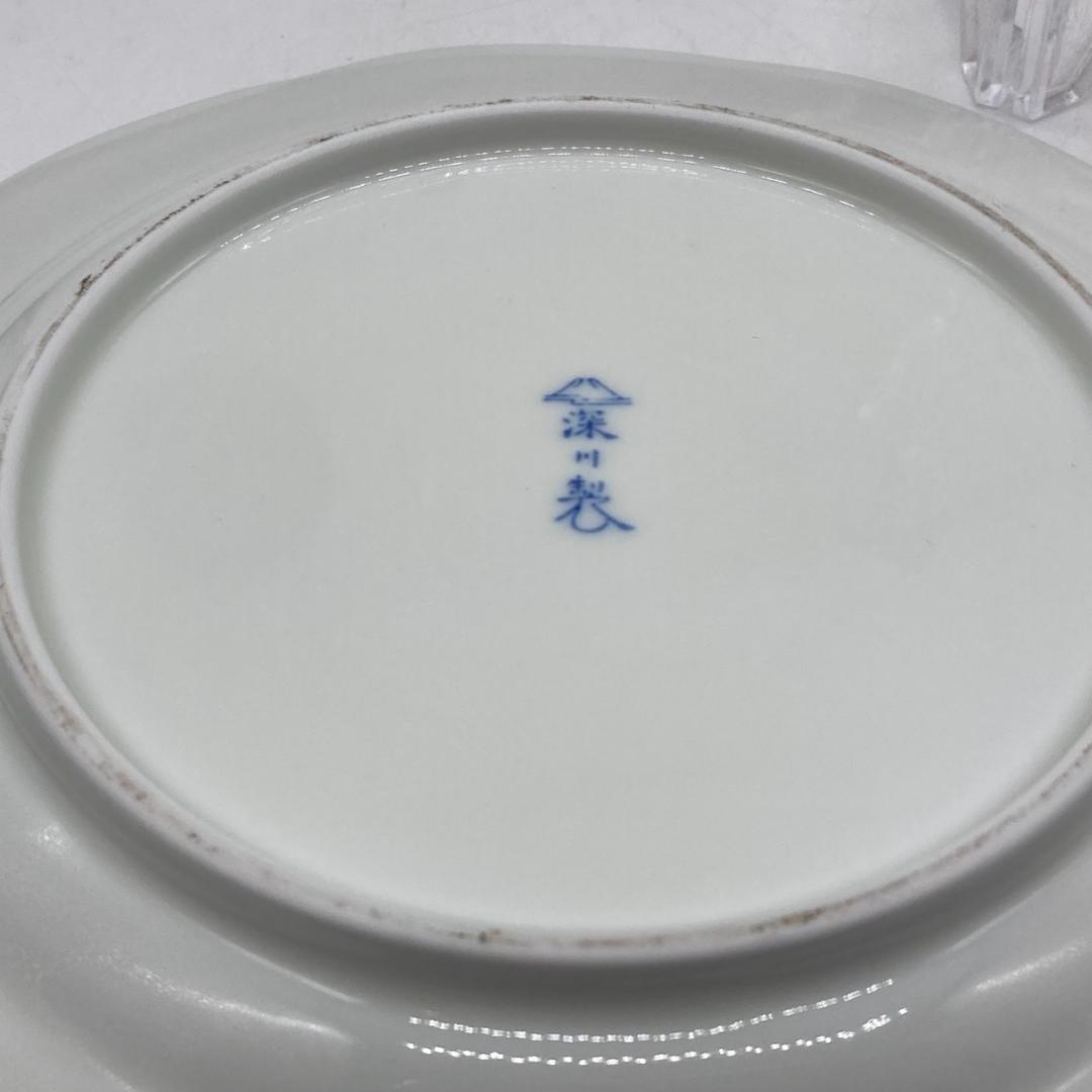 ▼深川製磁　VOC 芙蓉手　カップ＆ソーサー　プレート　ティーセット　有田焼