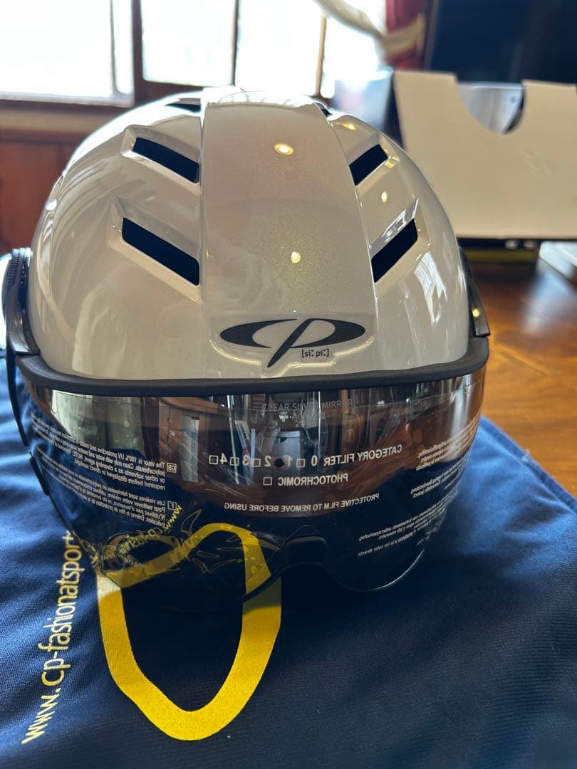 【新品】CP バイザー付ヘルメットCP CAMURAI PWS