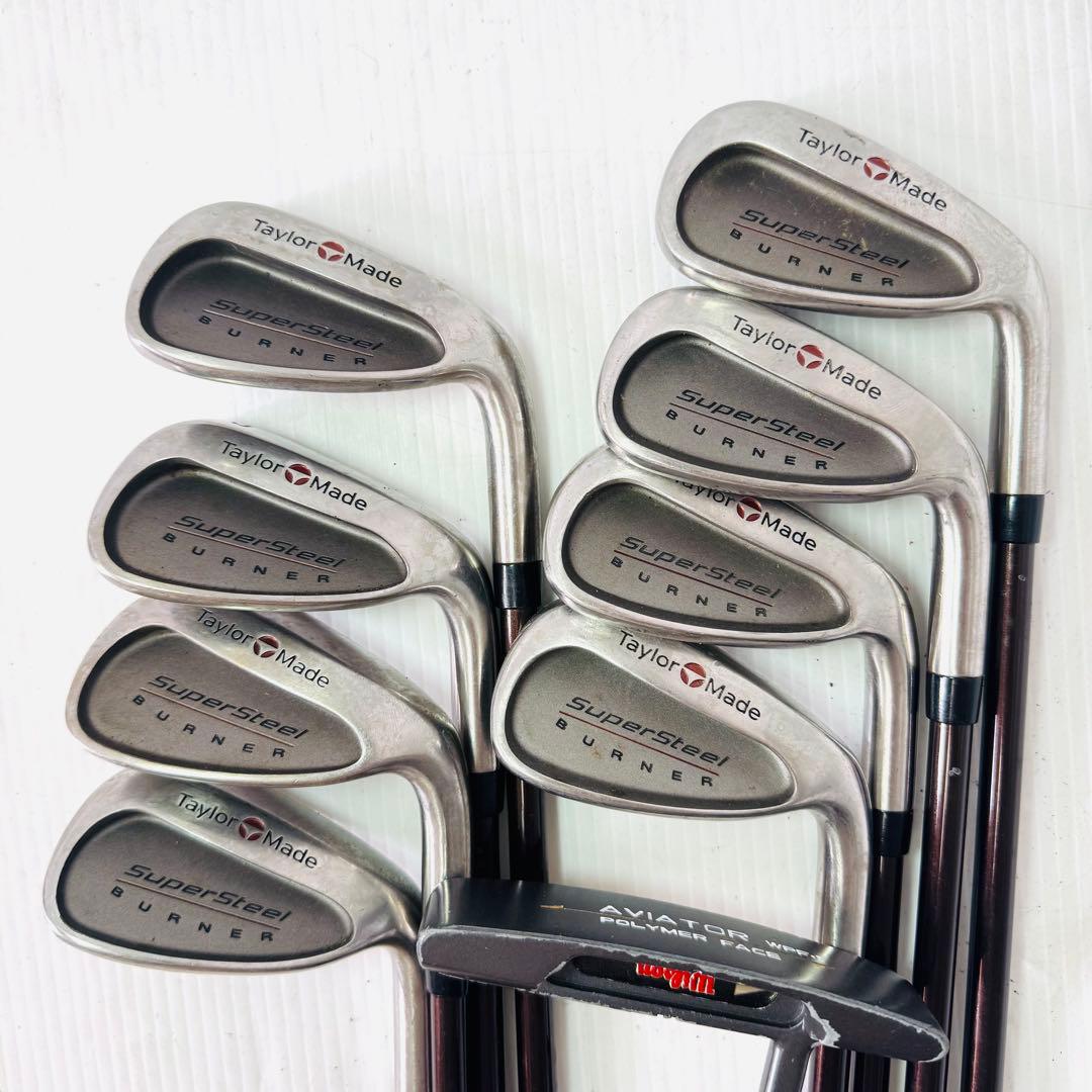 【豪華】テーラーメイド　バーナー　メンズ ゴルフクラブ 初心者 セット 13本