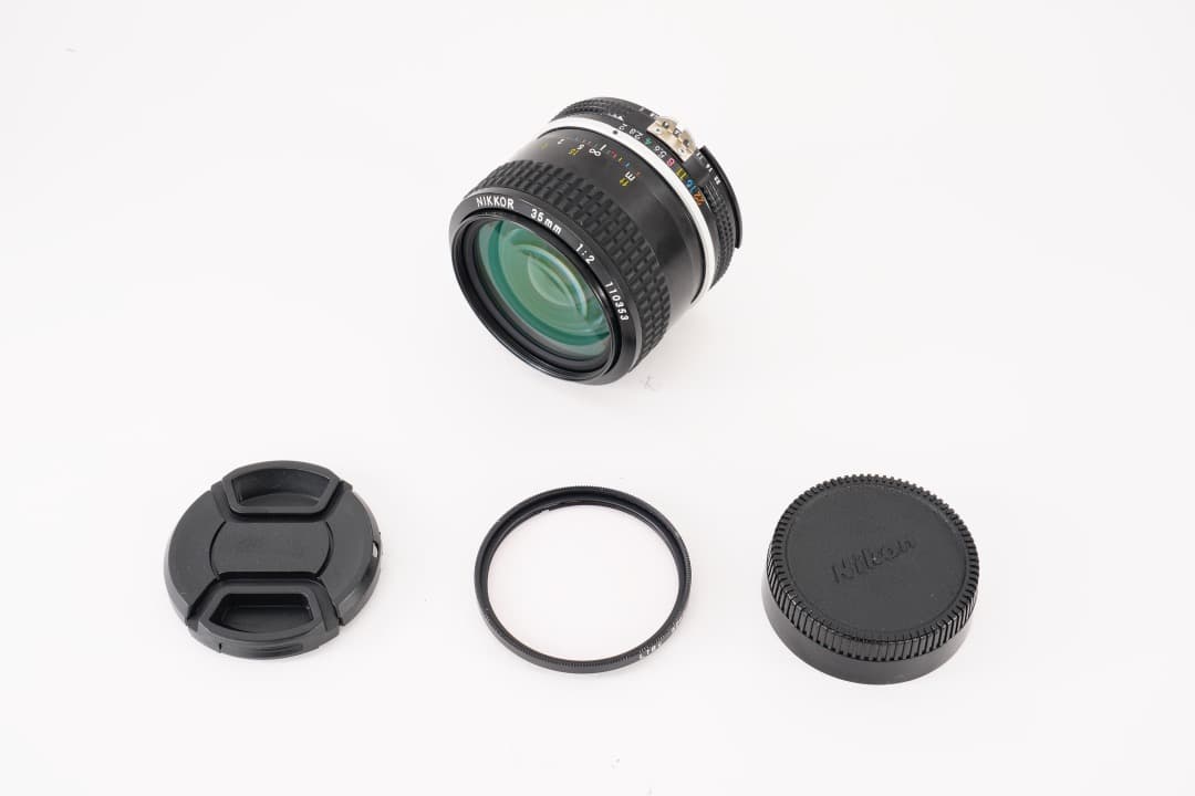 【極美品】Nikon Ai Nikkor 35mm F2 ニコン 353