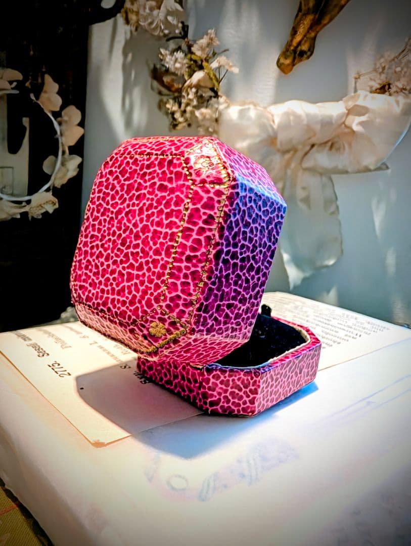 超メルカリ市限定✨️レア✨英国アンティーク リングケース