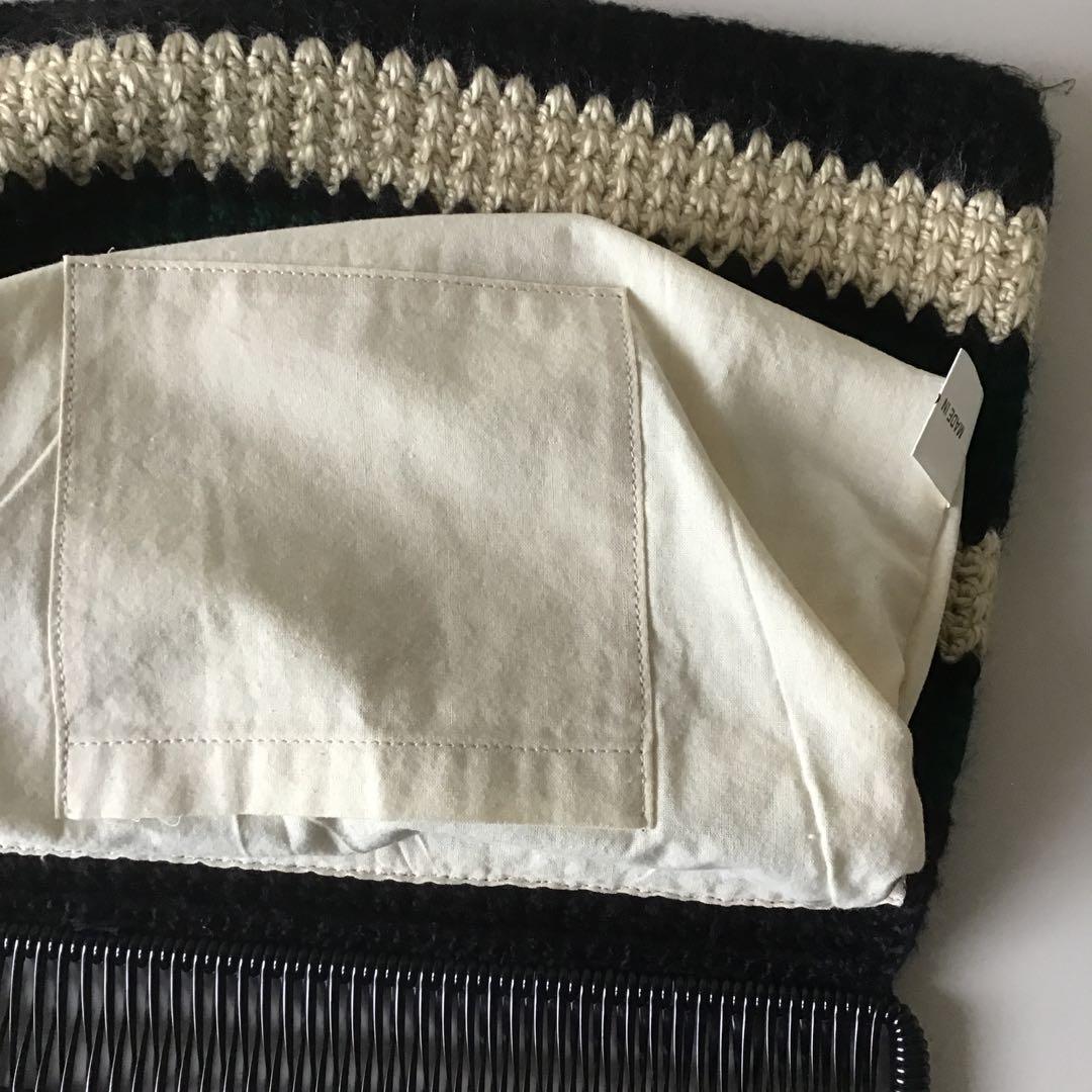 最終価格にお値下げしました！　MARNI(マルニ) クロシェニットハンドバッグ