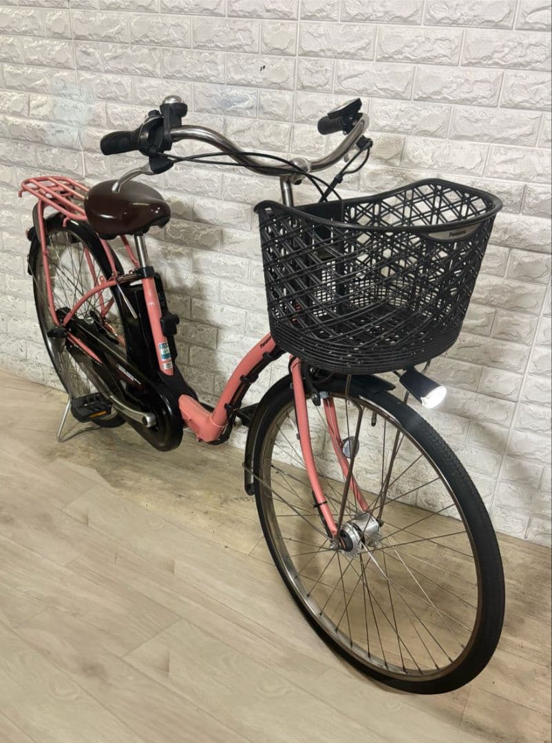 美品✨新品サドル✨室内保管✨パナソニックギュットプラス✨電動自転車✨完成車配送