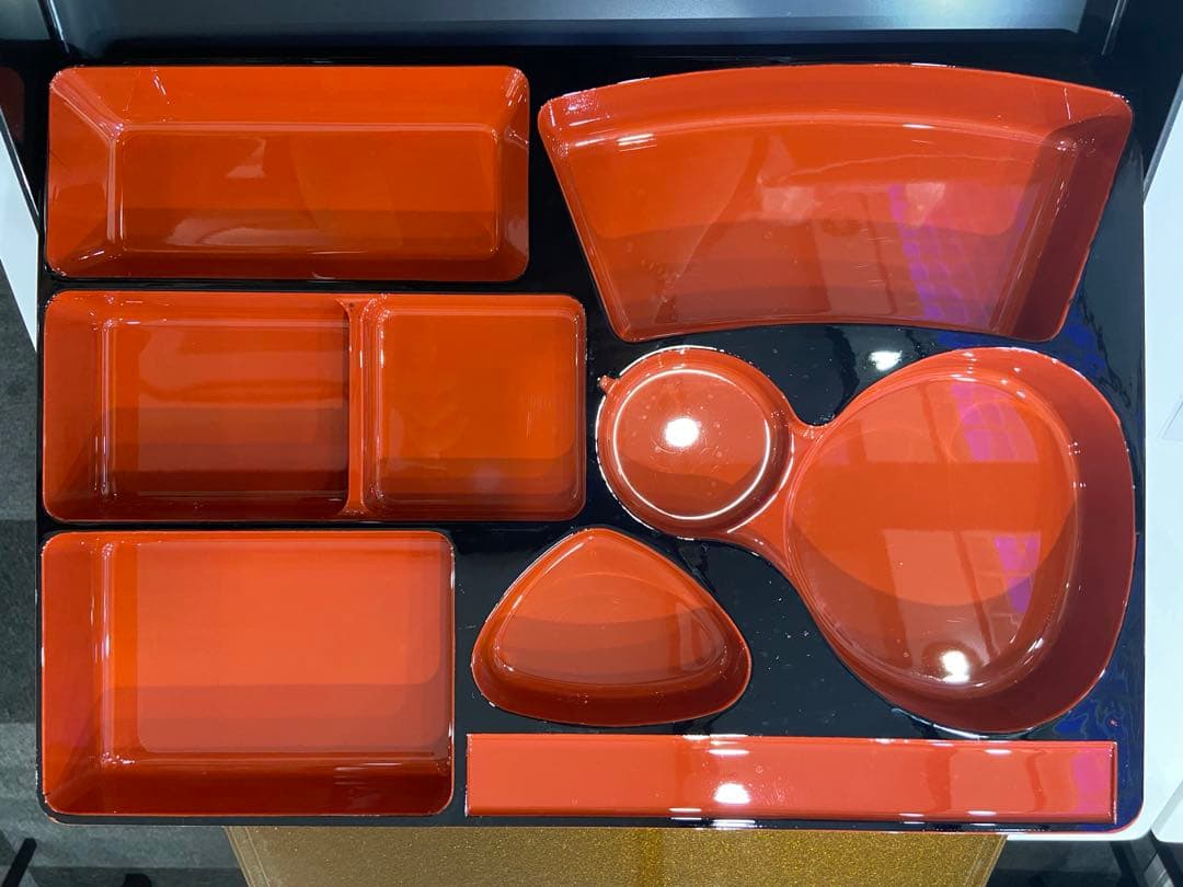 仕切り付　会席折　弁当箱 お弁当箱 重箱 和風 幕の内 10個