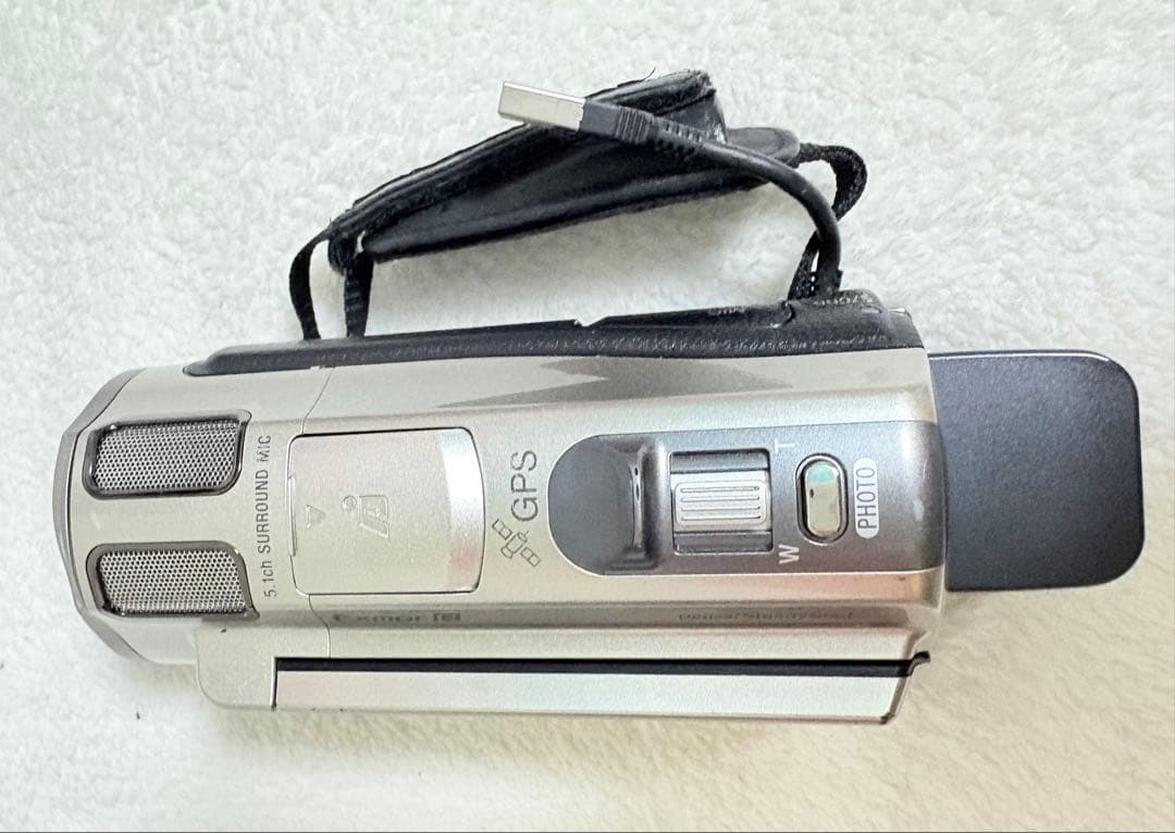 動作確認済 SONY HDR-CX560V ハンディカム ビデオカメラ シルバー