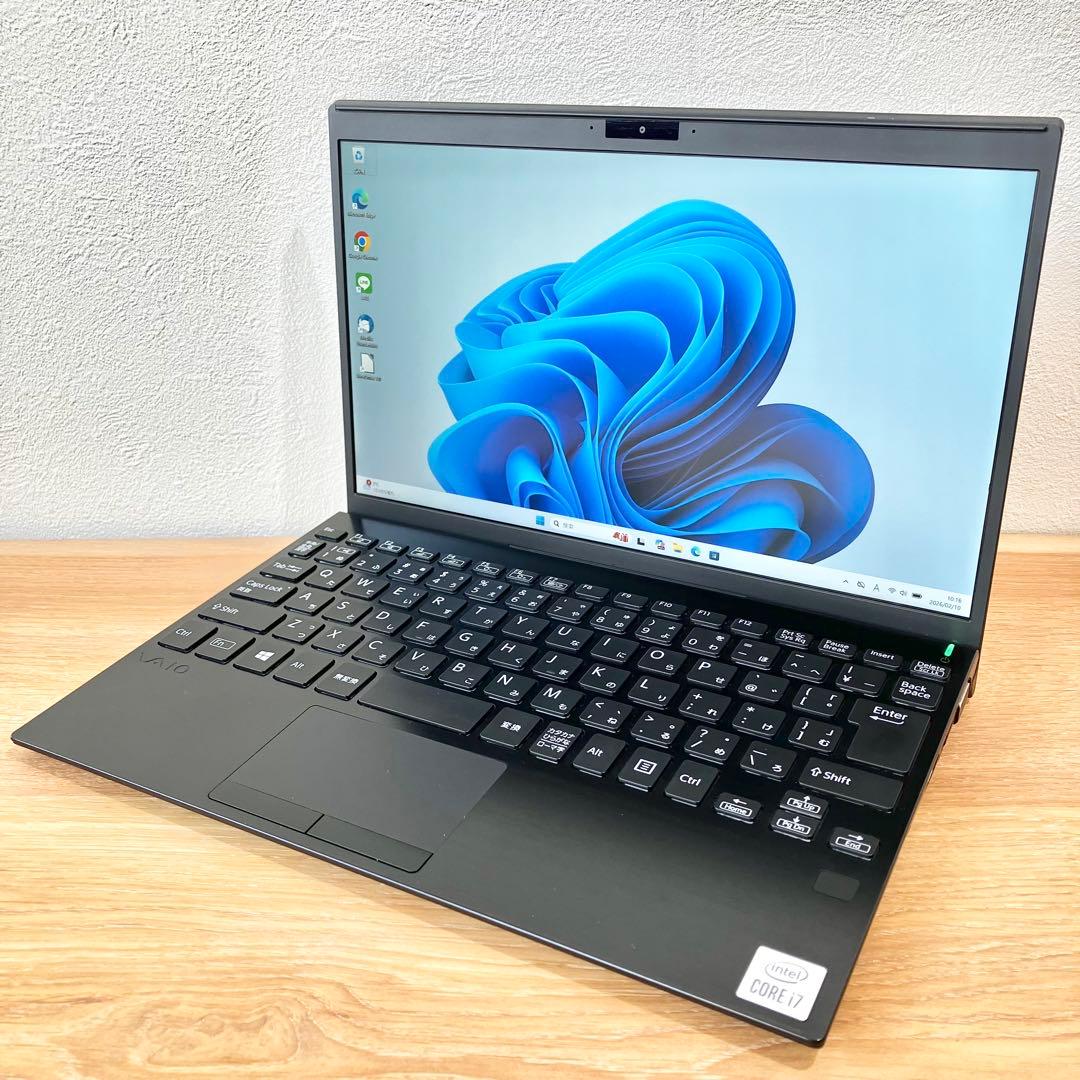 VAIO 第10世代 16GB SSD256GB 軽量ノートパソコン